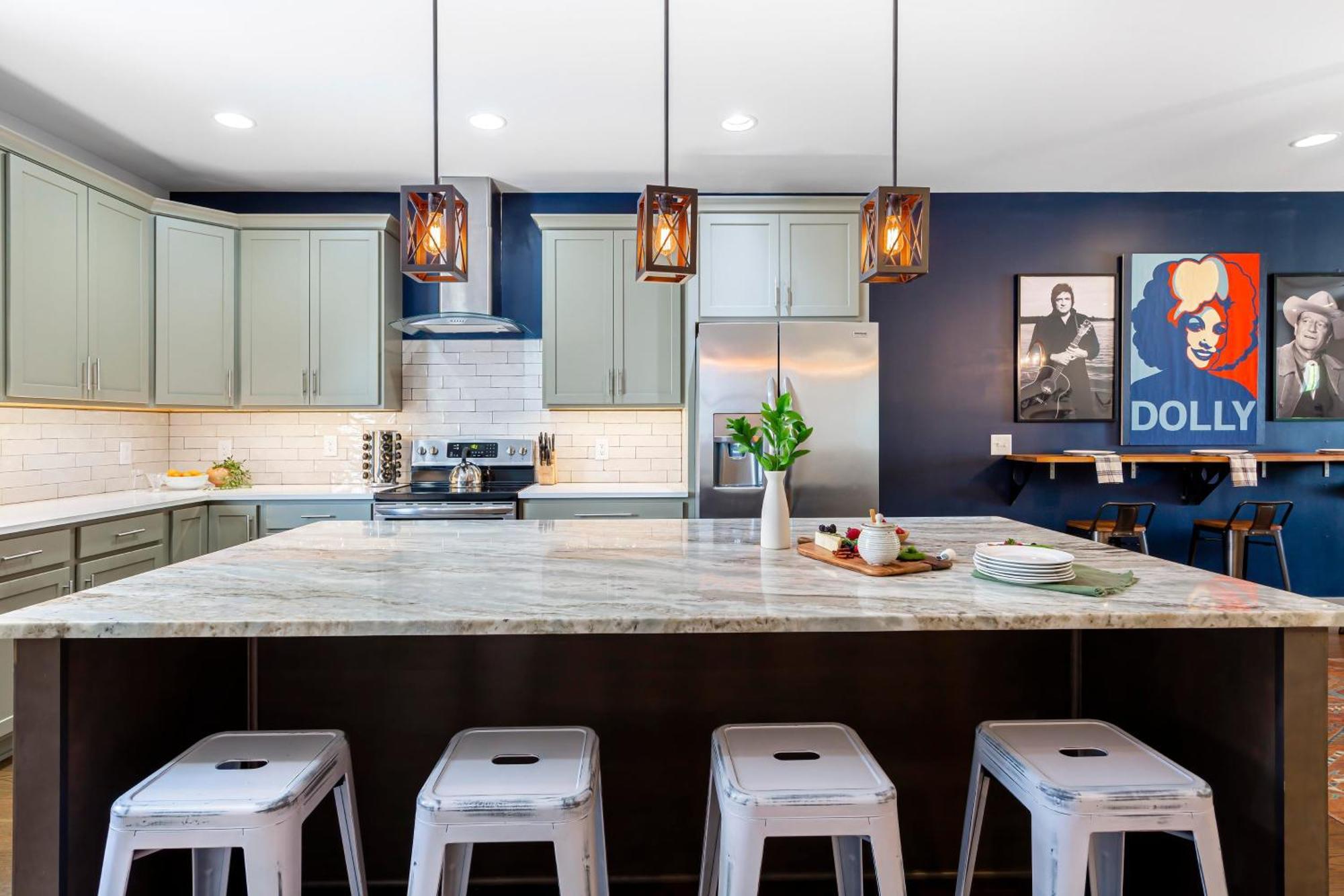 Waverly By Avantstay Nashville-Inspired Townhome W Luxury Kitchen Pool Table Luaran gambar